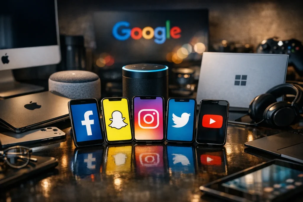 À quel GAFAM ces réseaux sociaux appartiennent-ils ? À quel GAFAM ces réseaux sociaux appartiennent-ils ?