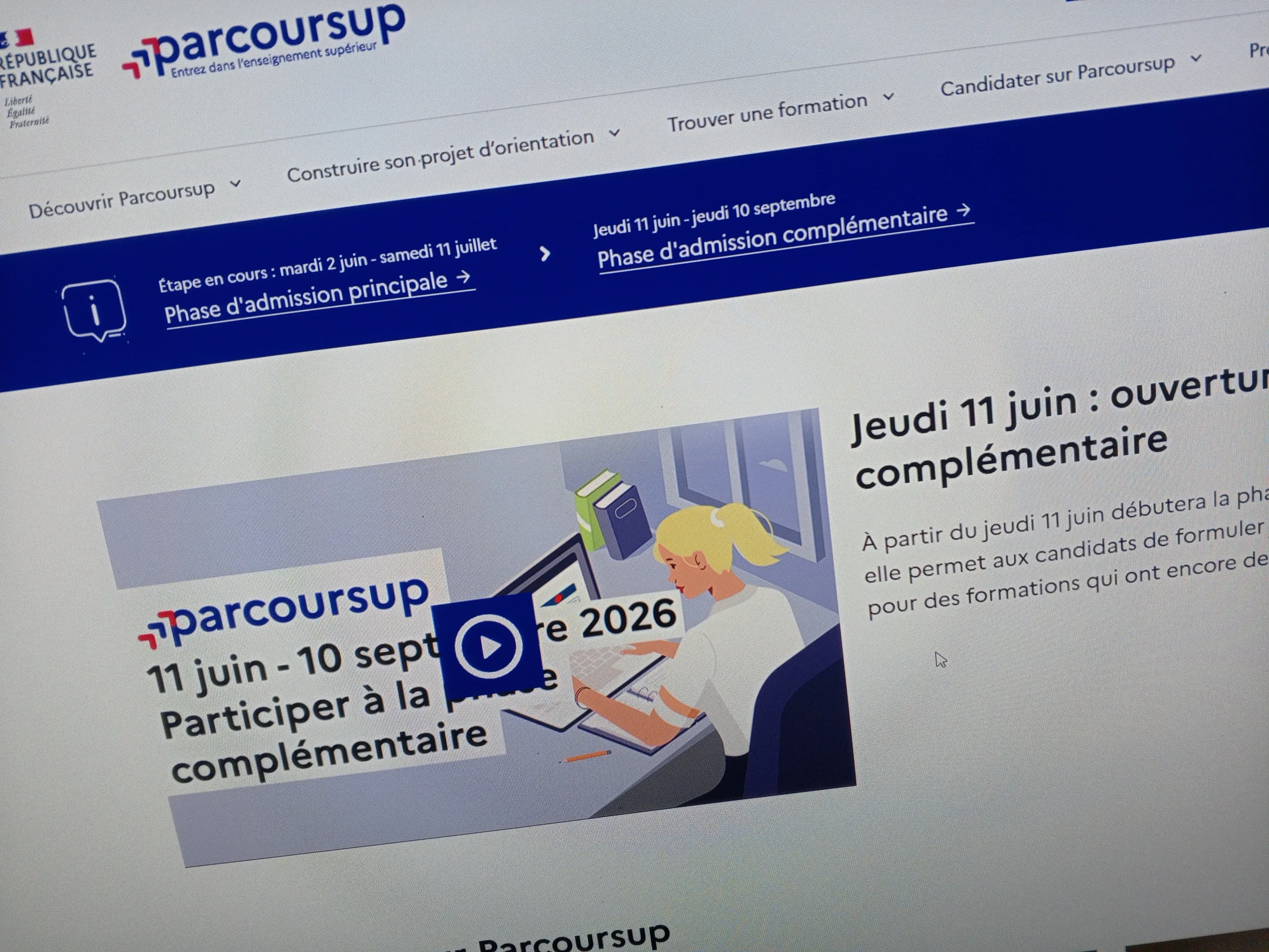 dates clés et délais à respecter sur Parcoursup