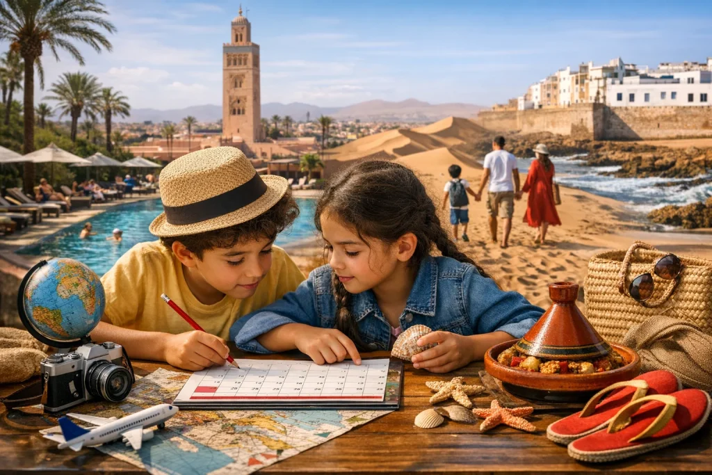 Quelles sont les dates des vacances scolaires au Maroc cette année ?